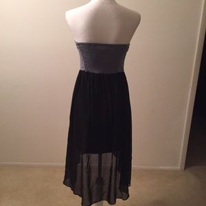 Material Girl Dresses - Material Girl Strapless Sharkbite Hem Dress Material Girl Dresses - Material Girl Strapless Sharkbite Hem Dress