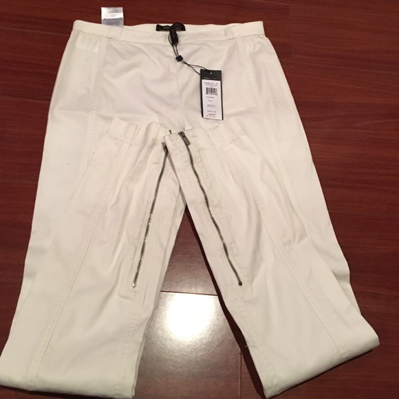 White BCBG pants size small - Picture 1 of 3
