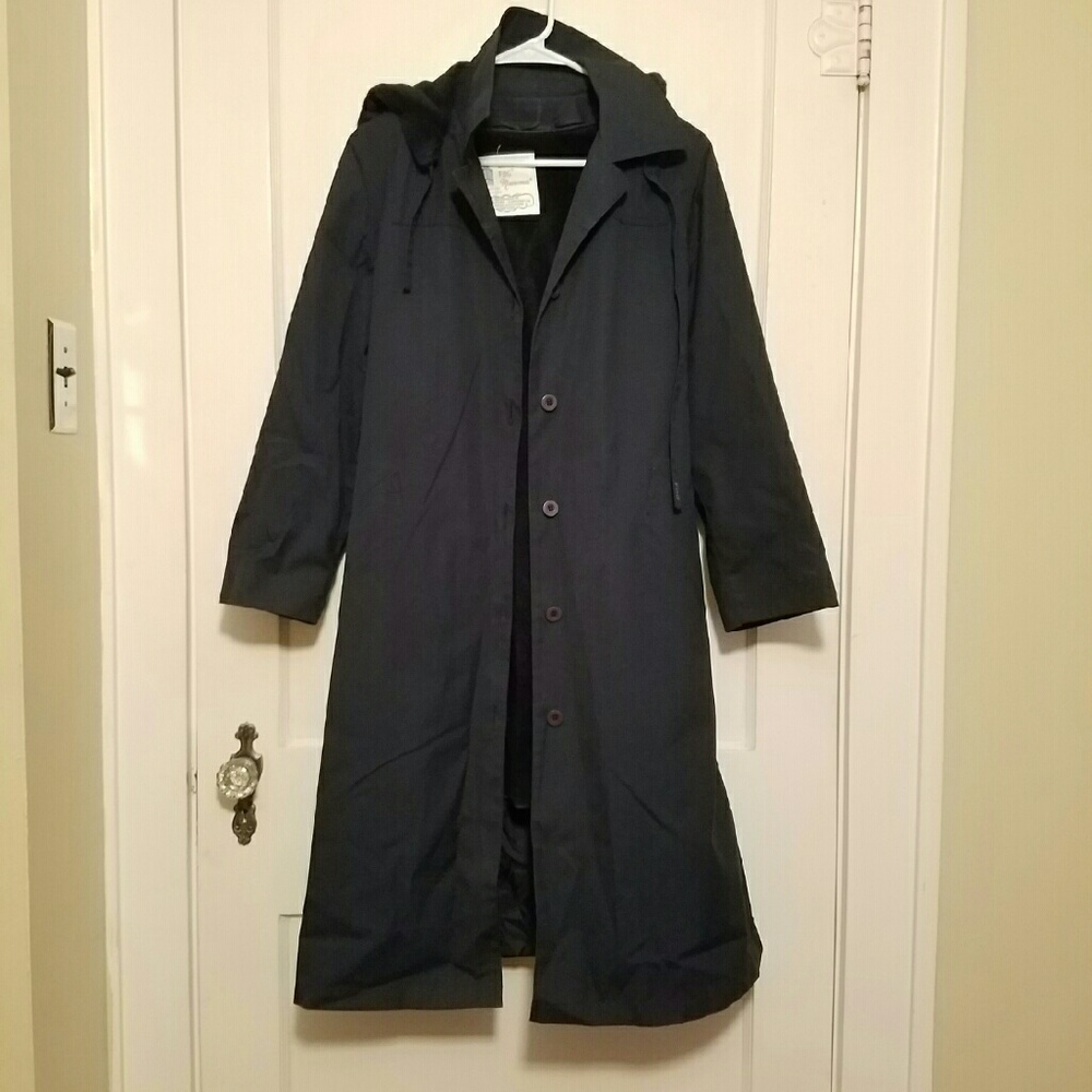 Vintage London Fog Trench Coat w/ Hood and Liner