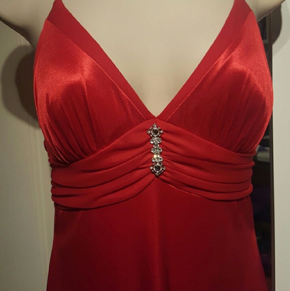 Gorgeous Red Gown Formal Dress prom