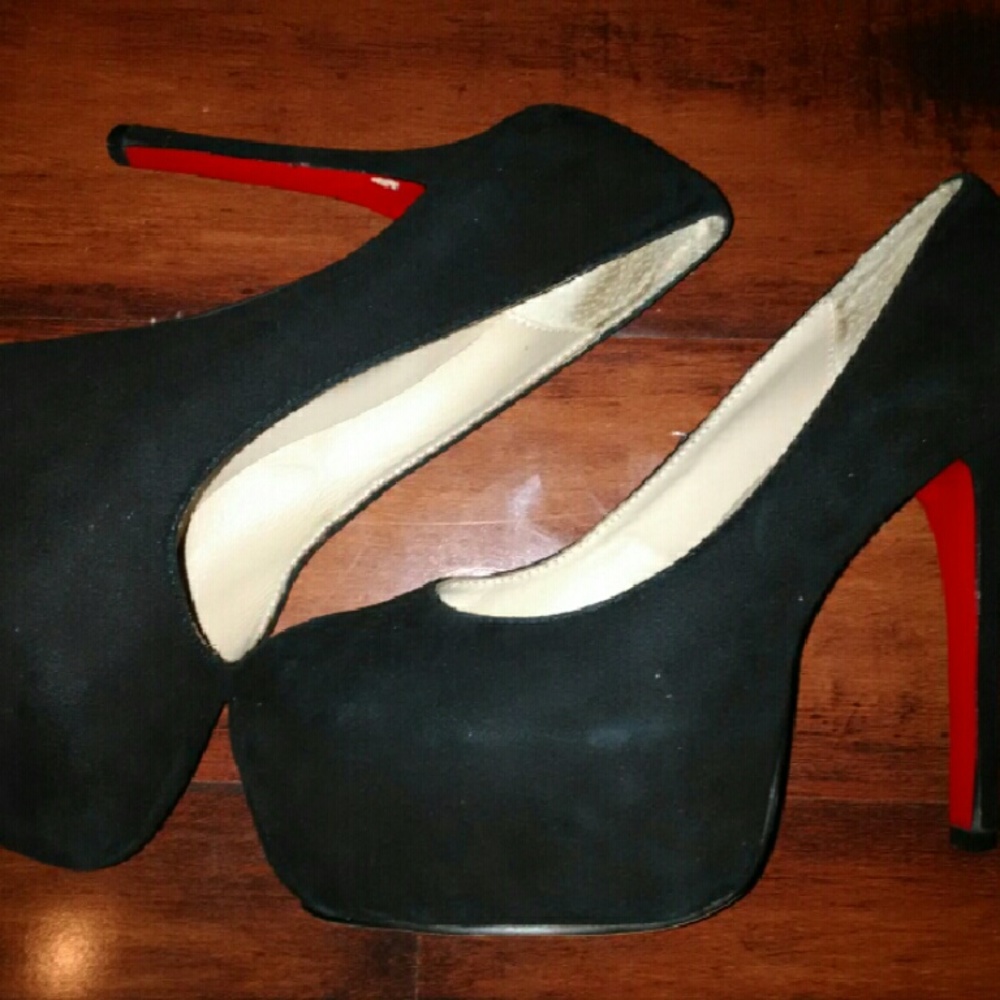 Non Authentic Red Bottom heels