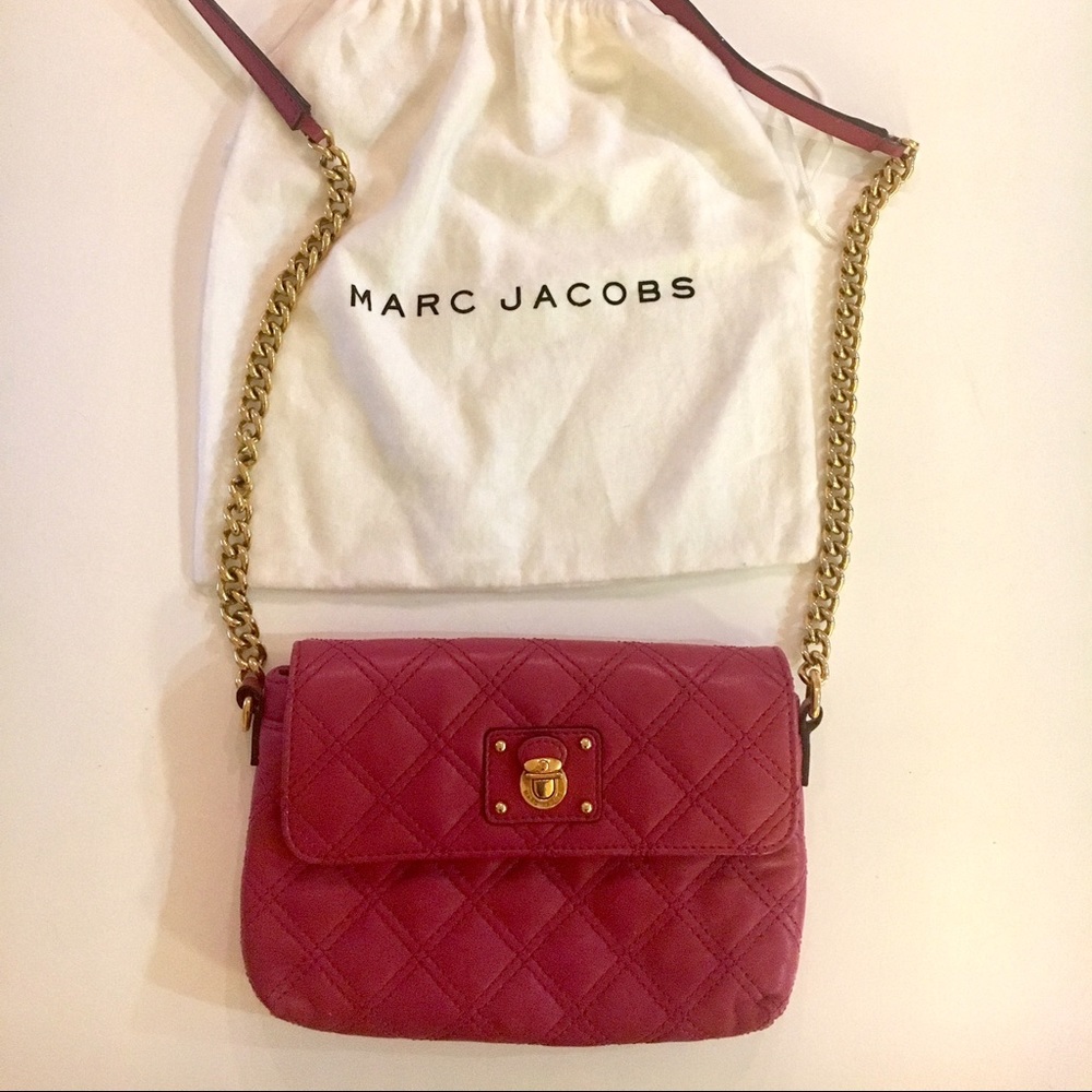 Marc Jacobs Quilted Leather Shoulder Flap Bag
