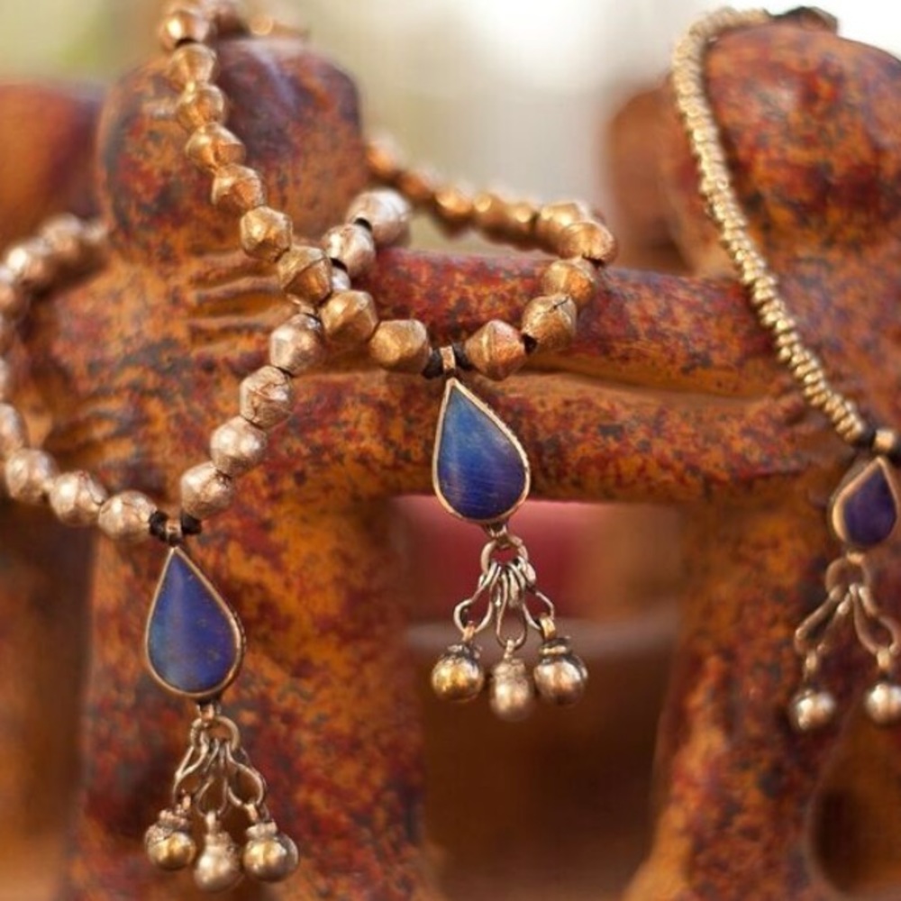 Lapzos ETHIOPIAN Bohemian Gold Bracelet