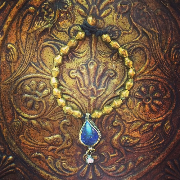 Lapzos ETHIOPIAN Bohemian Gold Bracelet - Picture 2 of 3