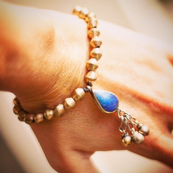 Lapzos ETHIOPIAN Bohemian Gold Bracelet - Picture 3 of 3