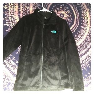 Never-worn:  The North Face zip-up (black, size M)