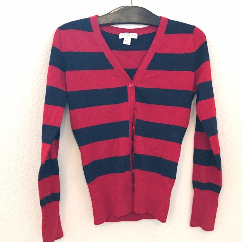 🍿Striped cardigan🍿