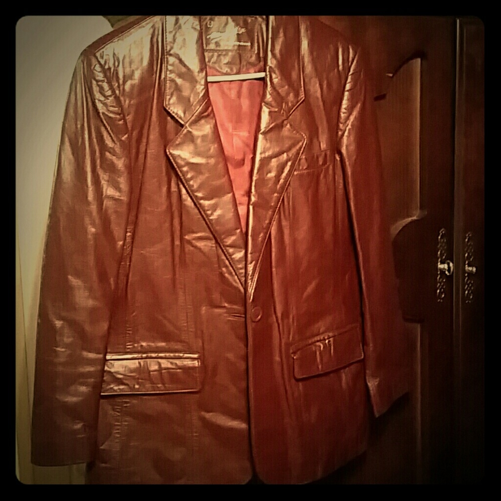 Aigner VINTAGE leather jacket