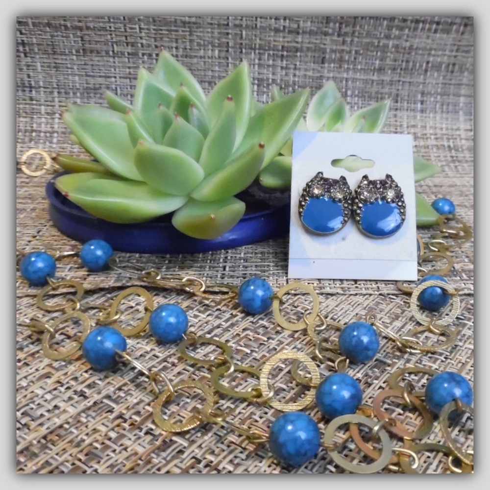 Earring and Necklace Set!