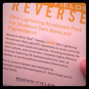 Never opened accelerator pack Rodan and fields