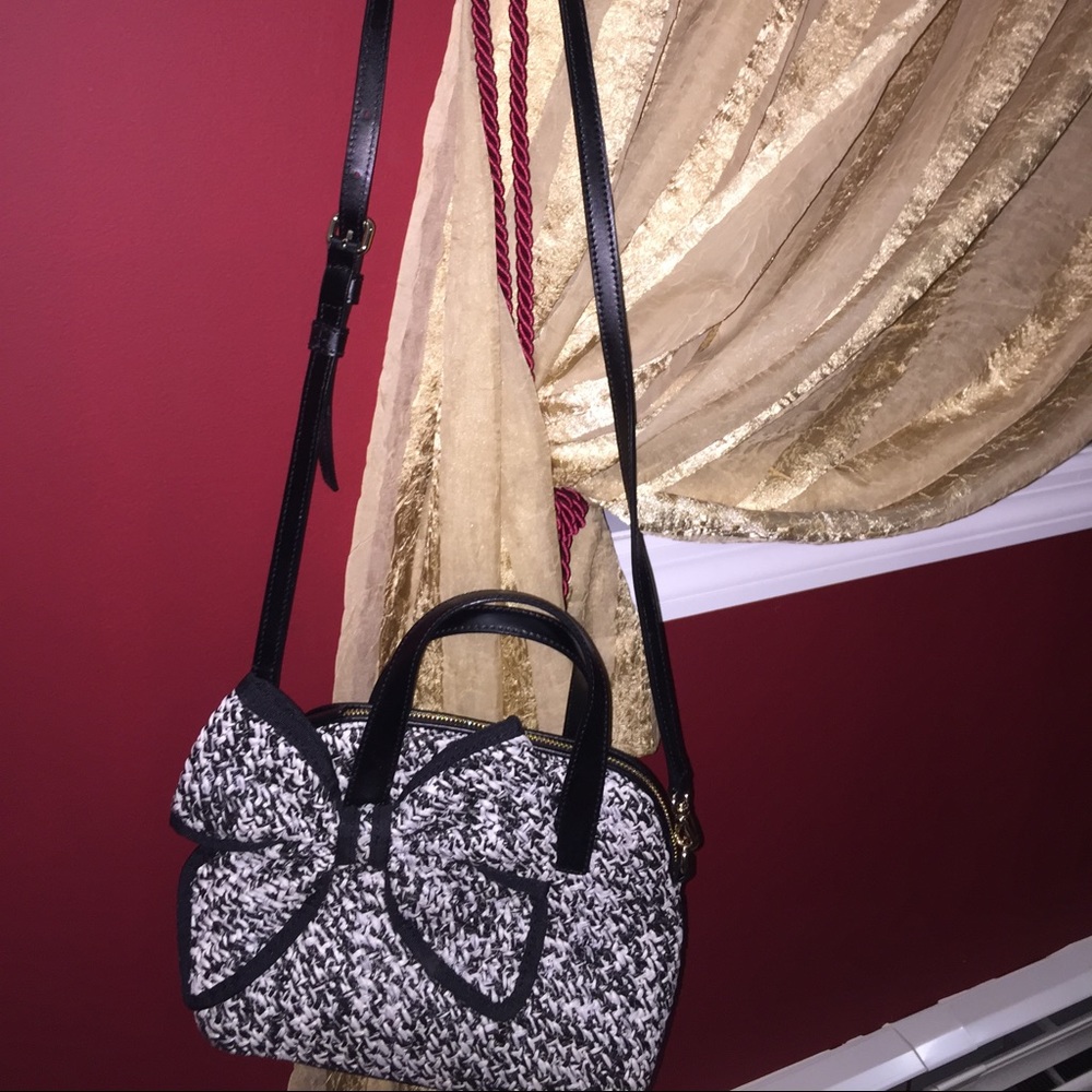 Kate Spade black and white cross body