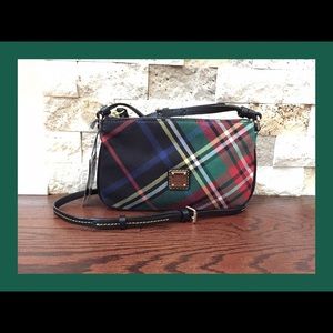 DOONEY & BOURKE LEXI Red Plaid Crossbody Purse NEW