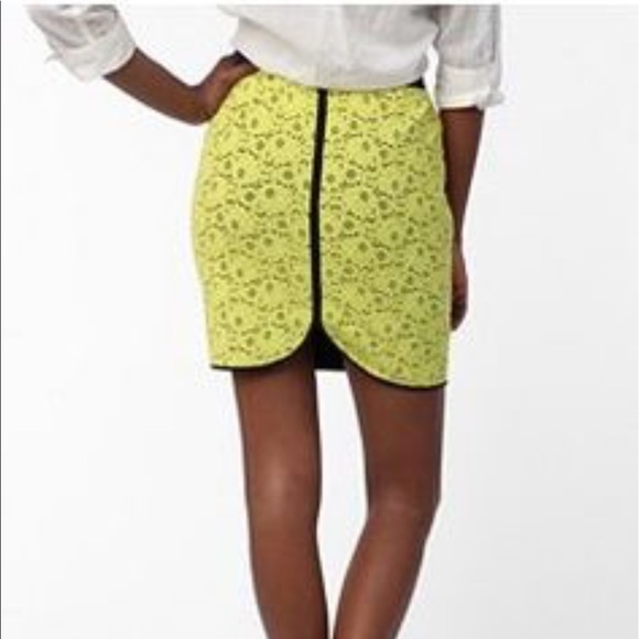 Silence and Noise Neon Lace Mini skirt - Picture 4 of 4