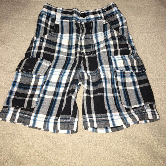 Plaid Kenneth Cole Reaction Baby Boy Short - Picture 1 of 4