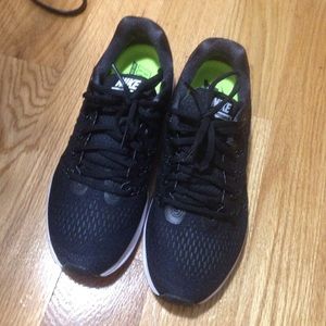 Black and White Nike Sneakers