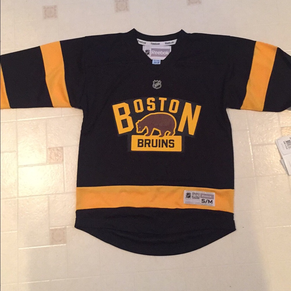 Youth Bruins jersey