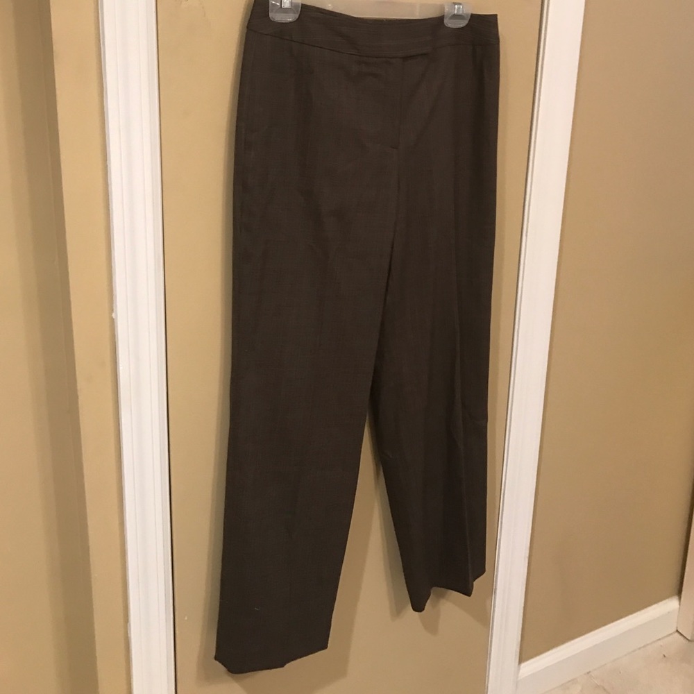 Talbots lined wool pants