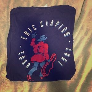 Eric Clapton vintage tour tee.
