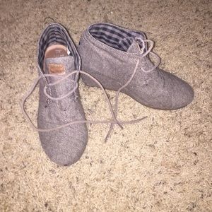 Toms Wedges Booties