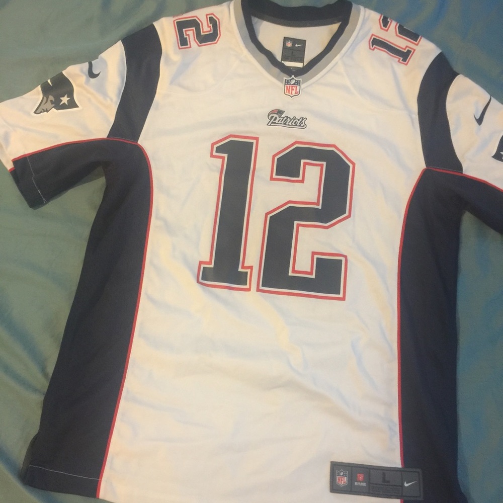 Official NFL New England Tom Brady Football Jersey