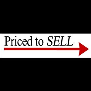 Everything is priced to sell!!