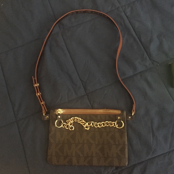 Michael Kors Accessories - Micheal Kors Monogrammed Belt with wallet