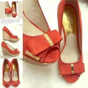 🎉SOLD!🎉 Michael Kors Wedges 9.5