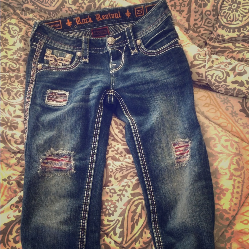 Rock revival capris (trades maybe?)
