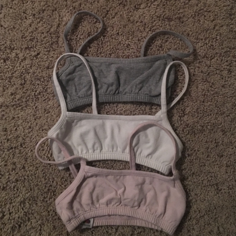 Girls training bras