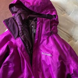 New Columbia whirlibird interchange jacket L