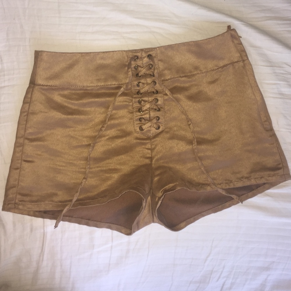 Suede H&M Shorts