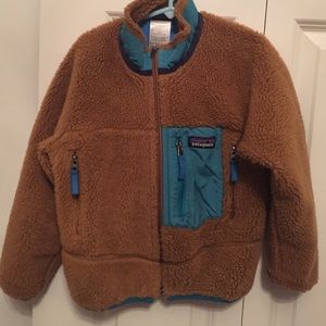 Little boys Xs Patagonia zip up fleece