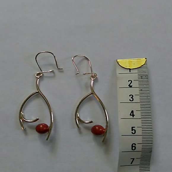 NEW handcrafted 925 sterling silver earrings - Picture 2 of 2