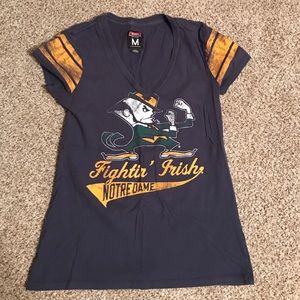 Notre Dame v-neck