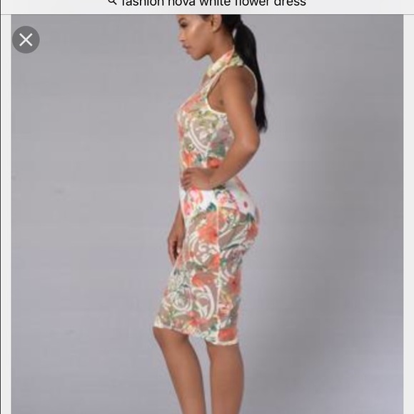 SEARCHING FOR FLORAL HAZE DRESS - Picture 1 of 1