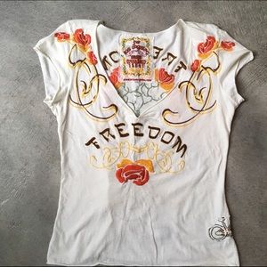 Johnny Was JWLA Freedom tee