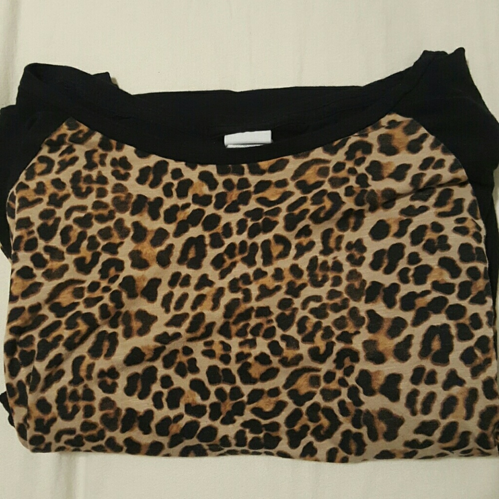 Victoria's Secret cheeta print top