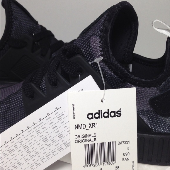 adidas NMD XR1 “Silver Boost Adidas Adidas nmd Details about ADIDAS NMD R2 PK Primeknit Trace CargoCore Black BA7198 US9.5 DS