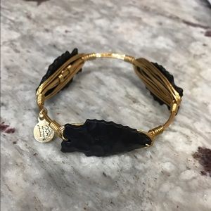 Black arrowhead Bourbon and bowtie bangle.