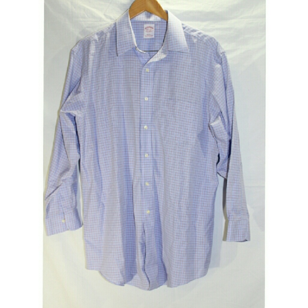 Brooks Brothers Non-Iron Dress Shirt 16 1/2 - 32