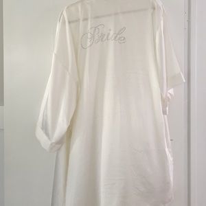 Victoria secret I do bride silk robe