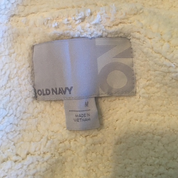 Women's old navy cotton tan vest size medium - Picture 4 of 4