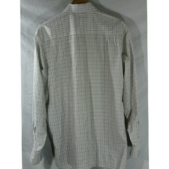 Ermenegildo Zegna Men's Shirt Plaid Checks size L - Picture 2 of 4