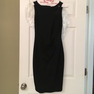 Black cocktail dress