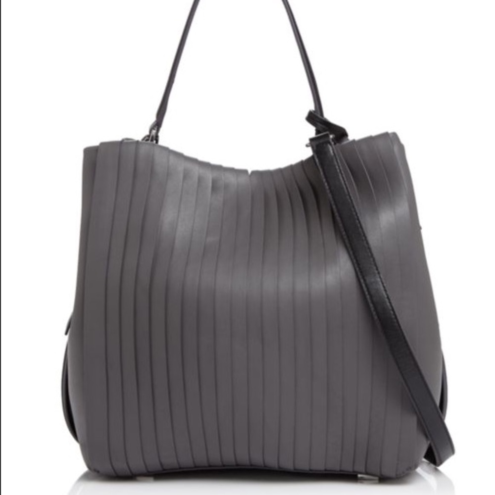 NEVER USED Donna Karen Grey shoulder bag