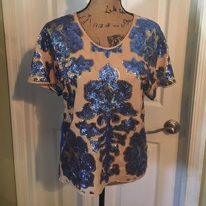 NWT Tracy Reese Neiman Marcus collaboration top
