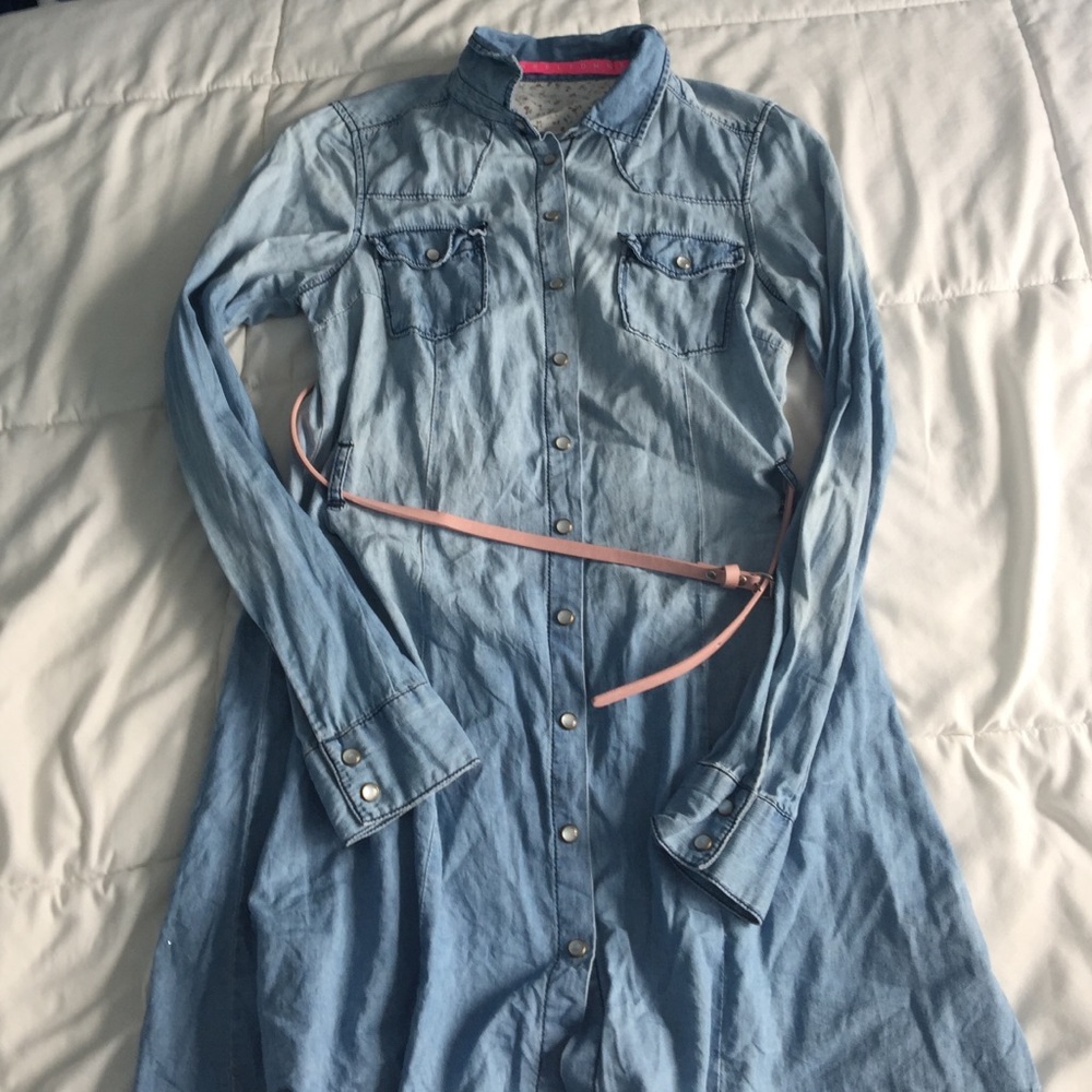 Denim Dress - Picture 1 of 4