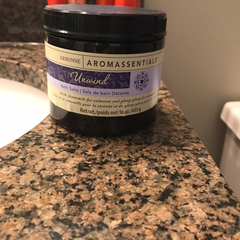 Arbonne bath salts!