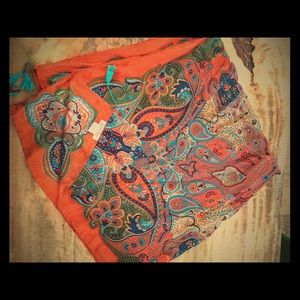 Lucky Brand silk square scarf