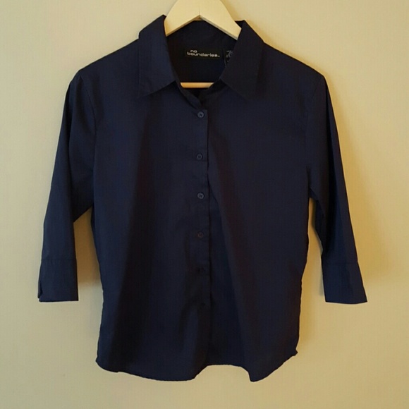 Blouse with 3/4 length sleeves - Picture 2 of 4